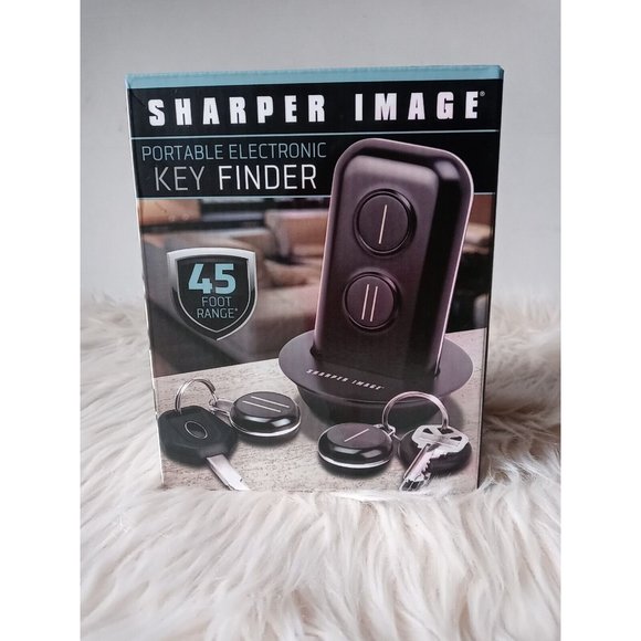 Sharper Image Portable Electronic Key Finder 45 Foot Range - Picture 1 of 16